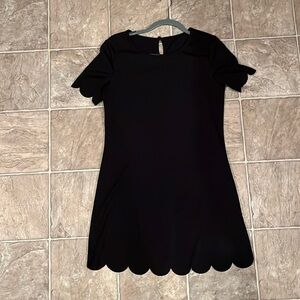 Black mini dress